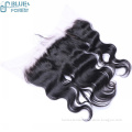 Human hair extensions 100% virgin human brazilian loose wave hair lace frontal 13*4 lace frontal